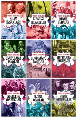 Tarihte İz Bırakanlar Seti (9 Kitap)