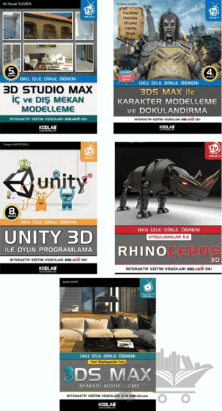 3D Eğitim Seti (5 Kitap Takım)