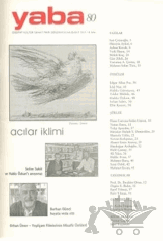Yaba Edebiyat Dergisi Sayı: 80