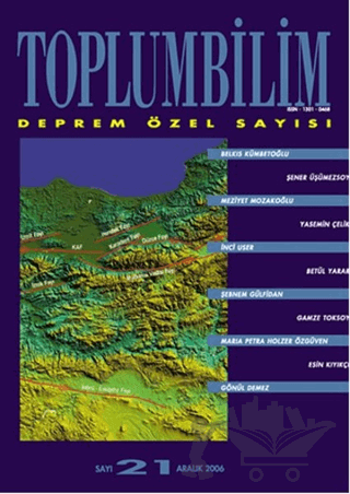 Toplumbilim Sayı: 21 Deprem Özel Sayısı