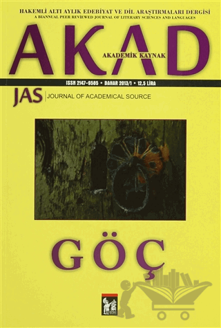 Akad Akademik Kaynak Dergisi Sayı: 1