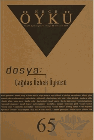 Hece Öykü Dergisi Sayı: 65 Ekim - Kasım 2014