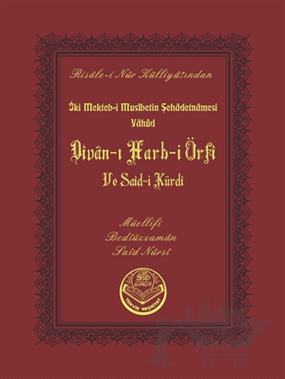 Divan-ı Harb-i Örfi ve Said-i Kürdi (Çanta Boy)