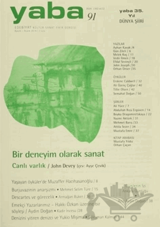 Yaba Edebiyat Dergisi Sayı: 91