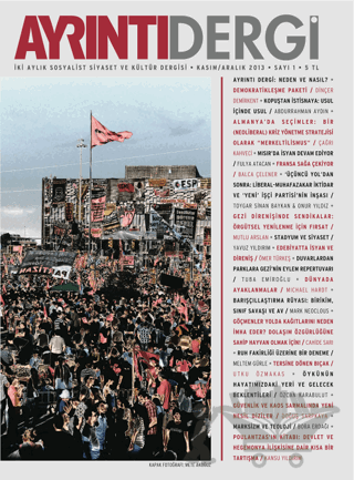 Ayrıntı Dergisi Sayı: 1 Kasım-Aralık 2013