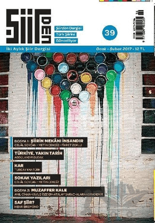 Şiirden İki Aylık Şiir Dergisi Sayı: 39 Ocak - Şubat 2017