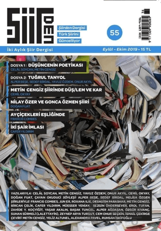 Şiirden İki Aylık Şiir Dergisi Sayı: 55 Eylül - Ekim 2019