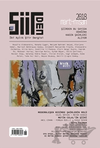 Şiirden İki Aylık Şiir Dergisi Sayı: 46 Mart - Nisan 2018