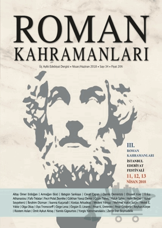 Roman Kahramanları Dergisi Sayı: 34 Nisan - Haziran 2018