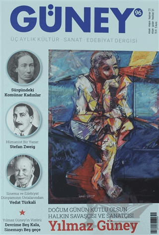 Güney Üç Aylık Kültür Sanat Edebiyat Dergisi Sayı: 96 Nisan Mayıs Haziran 2021