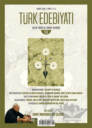 Türk Edebiyatı Dergisi Sayı: 556 Şubat 2020