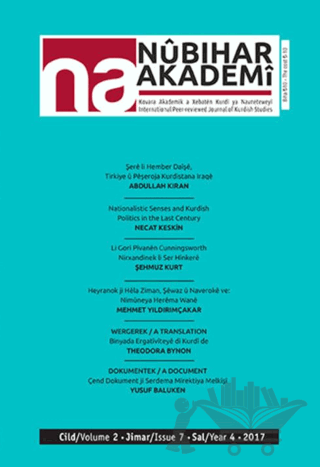 Nubihar Akademi Dergisi Sayı: 7