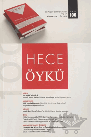 Hece İki Aylık Öykü Dergisi Sayı: 100 Ağustos-Eylül 2020