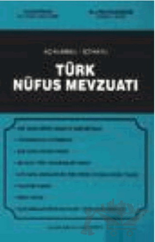 Türk Nüfus Mevzuatı Ve Nüfus Davaları