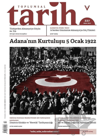 Toplumsal Tarih Sayı: 337 Ocak 2022