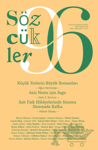 Sözcükler Dergisi Sayı: 96 Mart-Nisan 2022