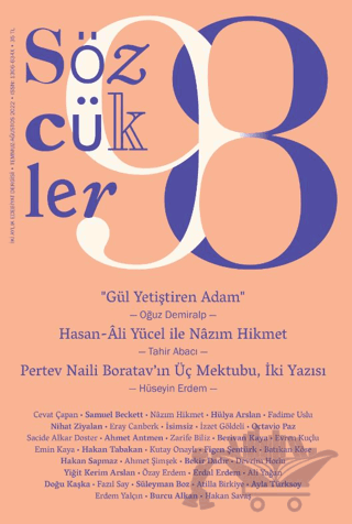 Sözcükler Dergisi Sayı: 98 Temmuz-Ağustos 2022