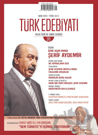 Türk Edebiyatı Dergisi Sayı: 591 Ocak 2023