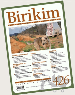Birikim Dergisi Sayı 426 - Ekim 2024