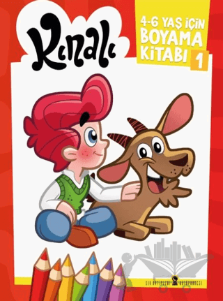 Kınalı 4 - 6 Yaş İçin Boyama Kitabı - 1