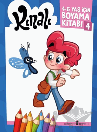 Kınalı 4 - 6 Yaş İçin Boyama Kitabı - 4