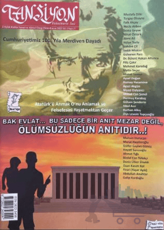 Tansiyon Aylık Kültür Sanat ve Aktüel Dergisi Sayı: 5 Ekim - Kasım 2022