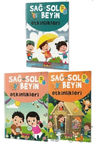 Sağ ve Sol Beyin Etkinlikleri Seti (5+Yaş)