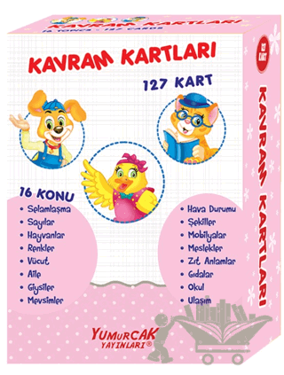 Kavram Kartları 127 Kart