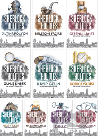 Sherlock Holmes Seti - 10 Kitap Takım