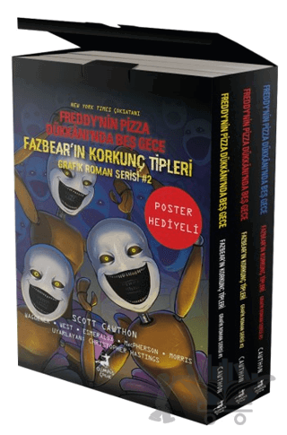 Fazbear'ın Korkunç Tipleri Çizgi Roman Seti