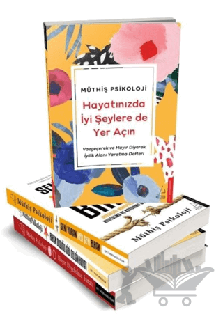 Müthiş Psikoloji 3 Kitap Set Defter Hediyeli