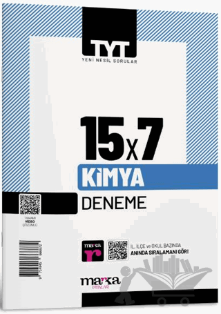 2025 TYT Kimya 15 Deneme Tamamı Video Çözümlü