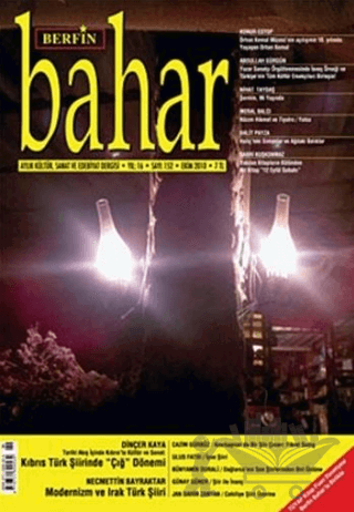 Berfin Bahar Aylık Kültür, Sanat ve Edebiyat Dergisi Sayı: 152