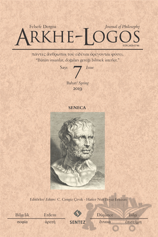Arkhe - Logos Felsefe Dergisi Sayı: 7 Bahar 2019