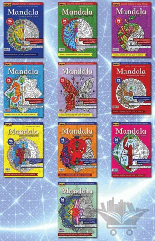 Maxi Mandala 10'lu Set - 10 Kitap