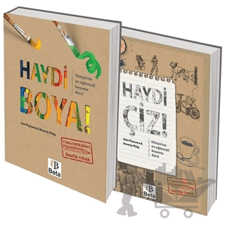 Haydi Boya - Çiz Seti 2 Kitap