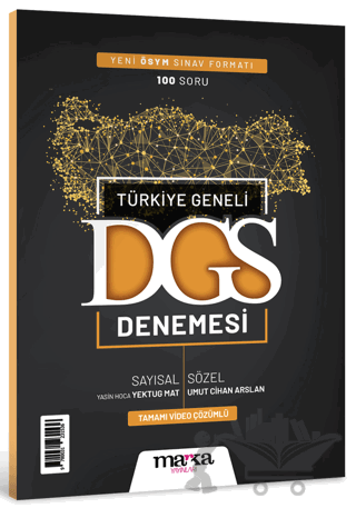 2025 DGS Türkiye Geneli Sayısal Sözel Yeni Sınav Müfredatına Uygun Deneme