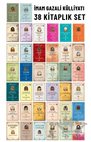 İmam-ı Gazali Külliyatı - 38 Kitap Seti