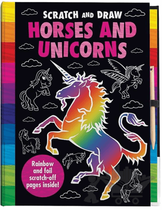 Scratch and Draw - Unicorns and Horses too