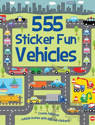555 Sticker Fun - Vehicles