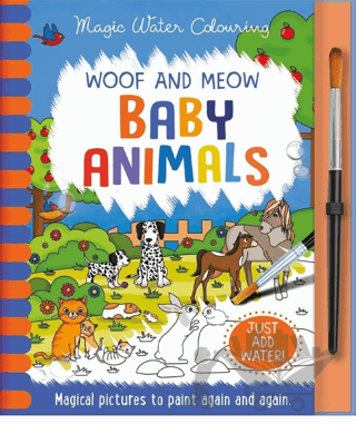 Magic Water Colouring - Baby Animals