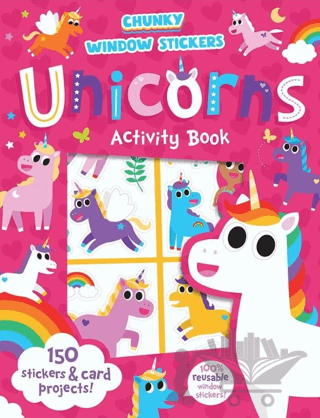 Chunky Window Stickers - Unicorn Activty Book
