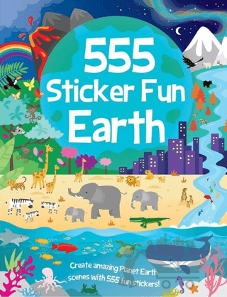 555 Sticker Fun - Earth