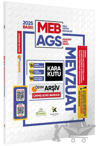 2025 MEB-AGS MEVZUAT ÖSYM Çıkmış Soru Havuzu Bankası Konu Özetli Video/PDF Çözümlü