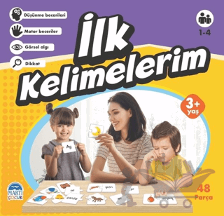 İlk Kelimelerim - Eğitici Yapboz