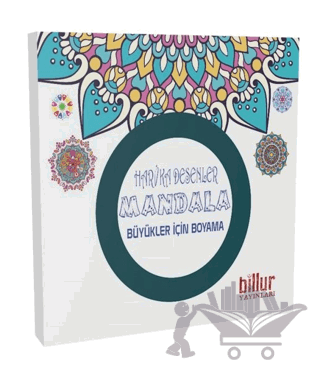 Harika Desenler Mandala - Büyükler İçin Boyama