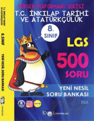 8. Sınıf LGS T.C. İnkılap Tarihi ve Atatürkçülük Soru Bankası