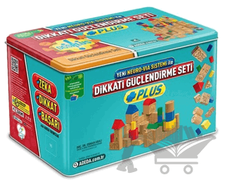 Dikkati Güçlendirme Seti Plus 3 Yaş (Metal Kutulu)