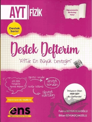 AYT Fizik Destek Defterim