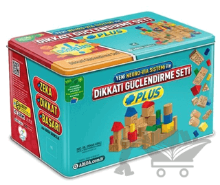 Dikkati Güçlendirme Seti Plus 4 Yaş (Metal Kutulu)